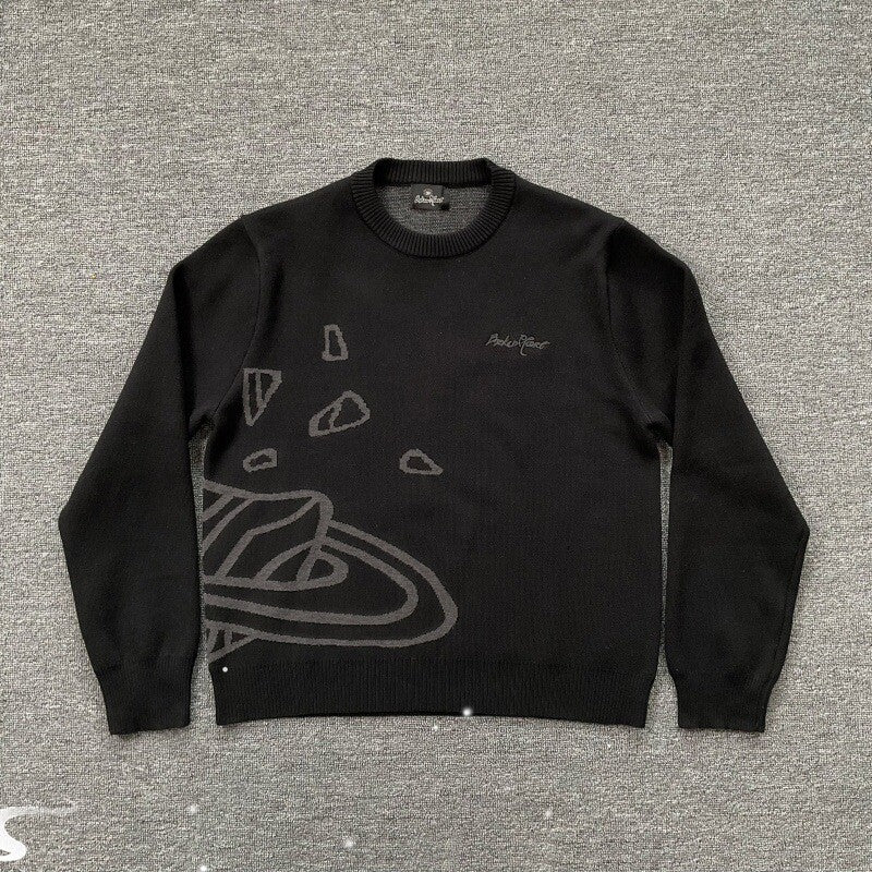 Unisex Star Pattern Cashmere Blend Sweater - originaledrip