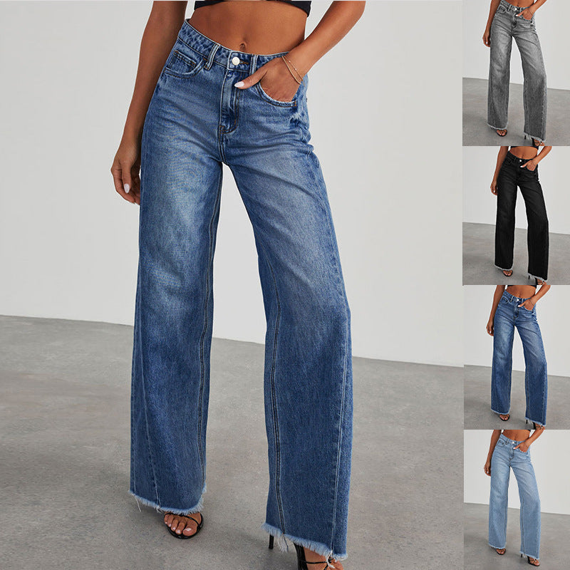 Womens Denim Trousers
