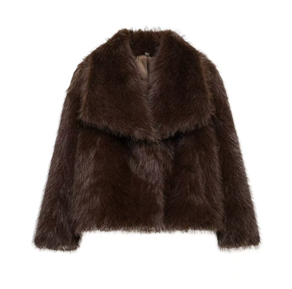 Cappotto di pelliccia da donna Womens Fur Coat