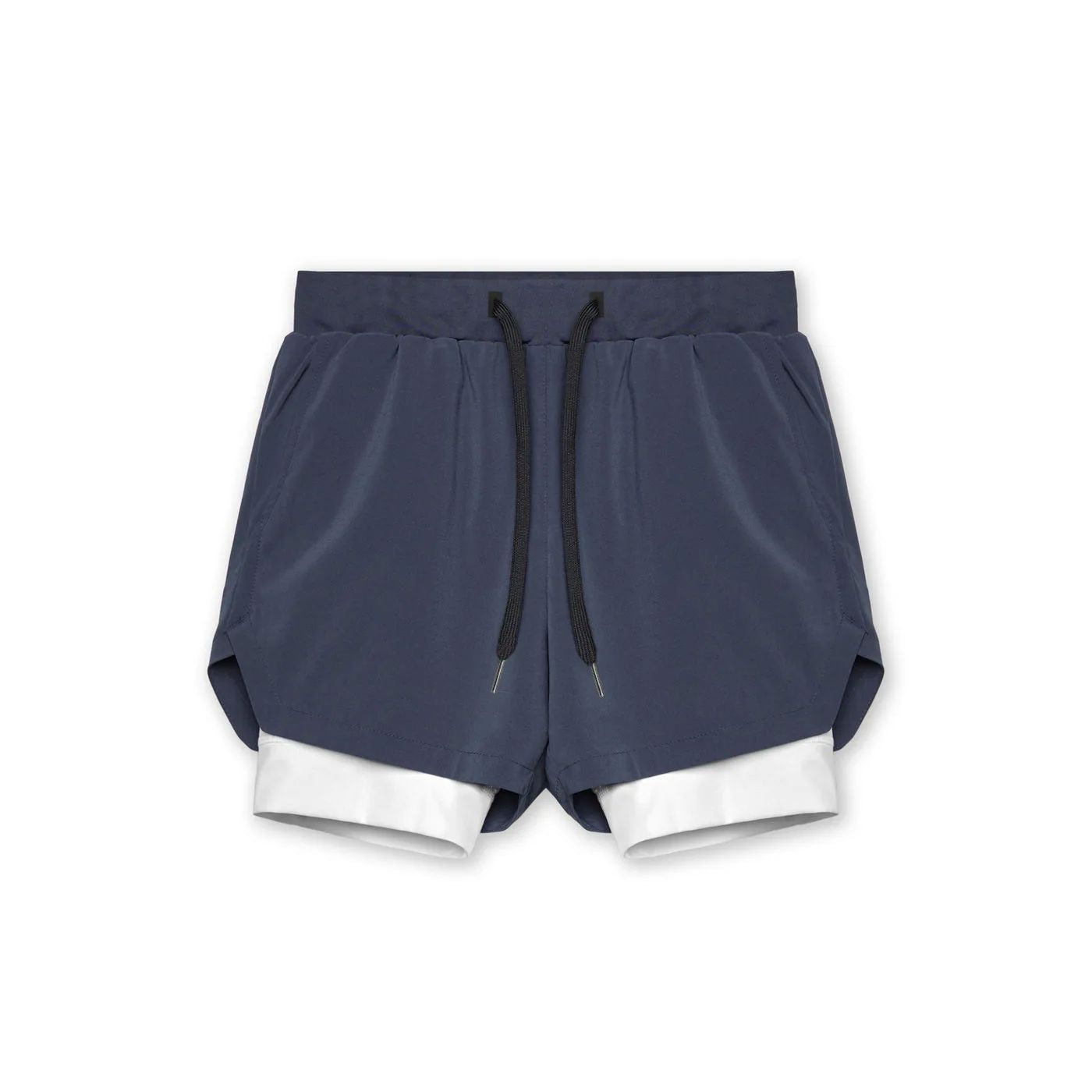 Pantaloncini sportivi da corsa 2 in 1 da uomo