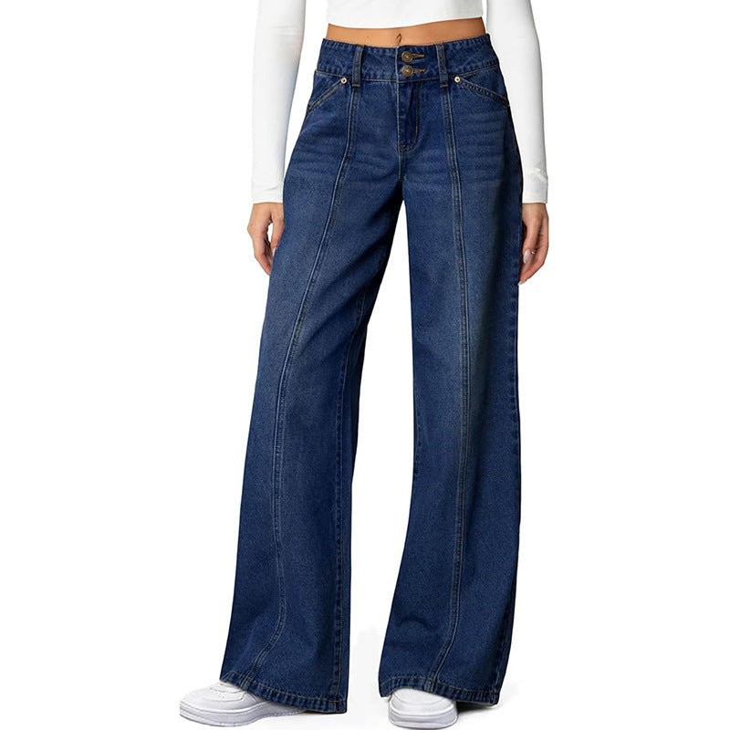 Womens Denim Trousers