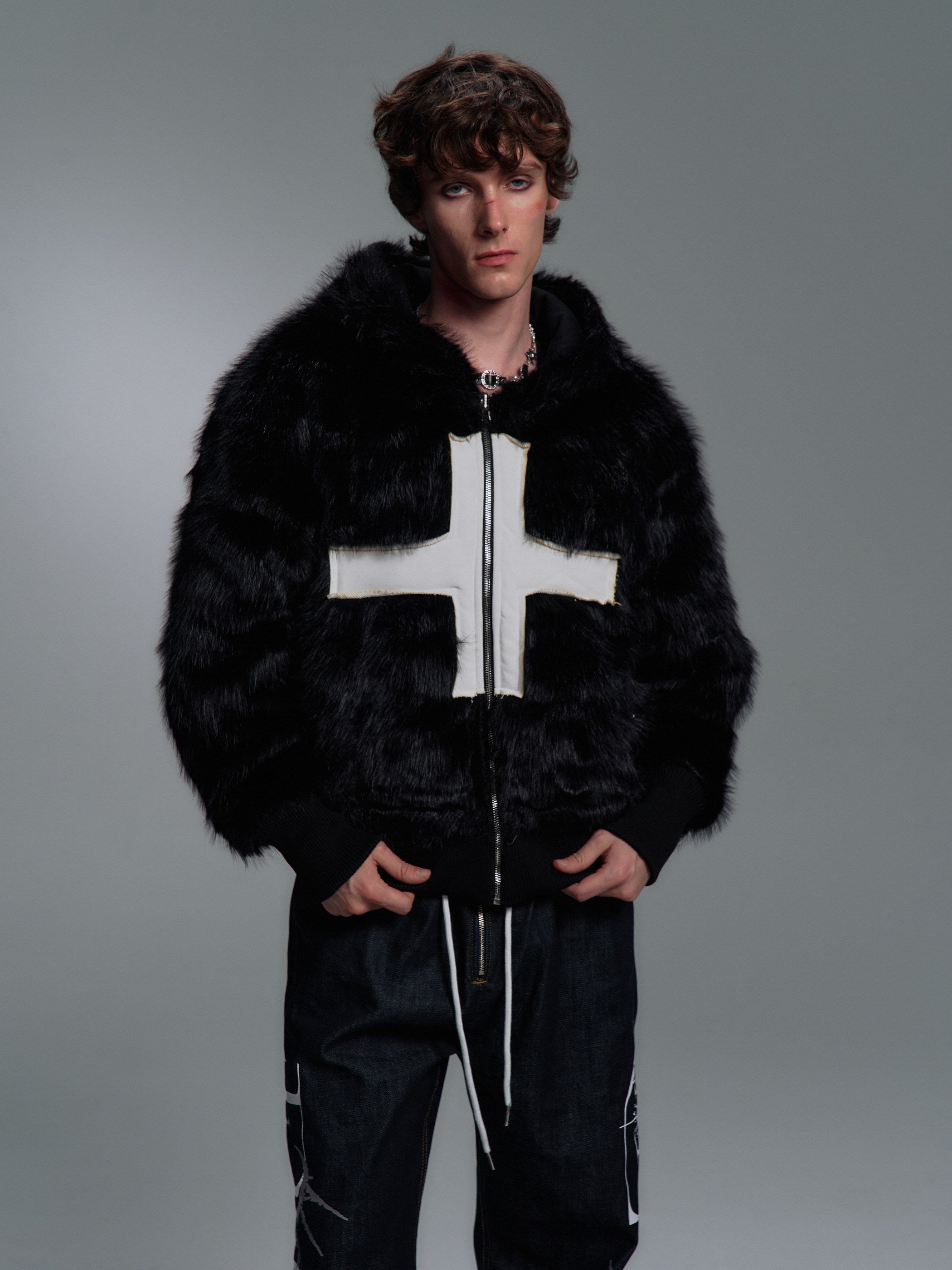 Giacca Reversibile in Pelo di Visone – Lusso Silenzioso con Cappuccio e Dettagli originaledrip