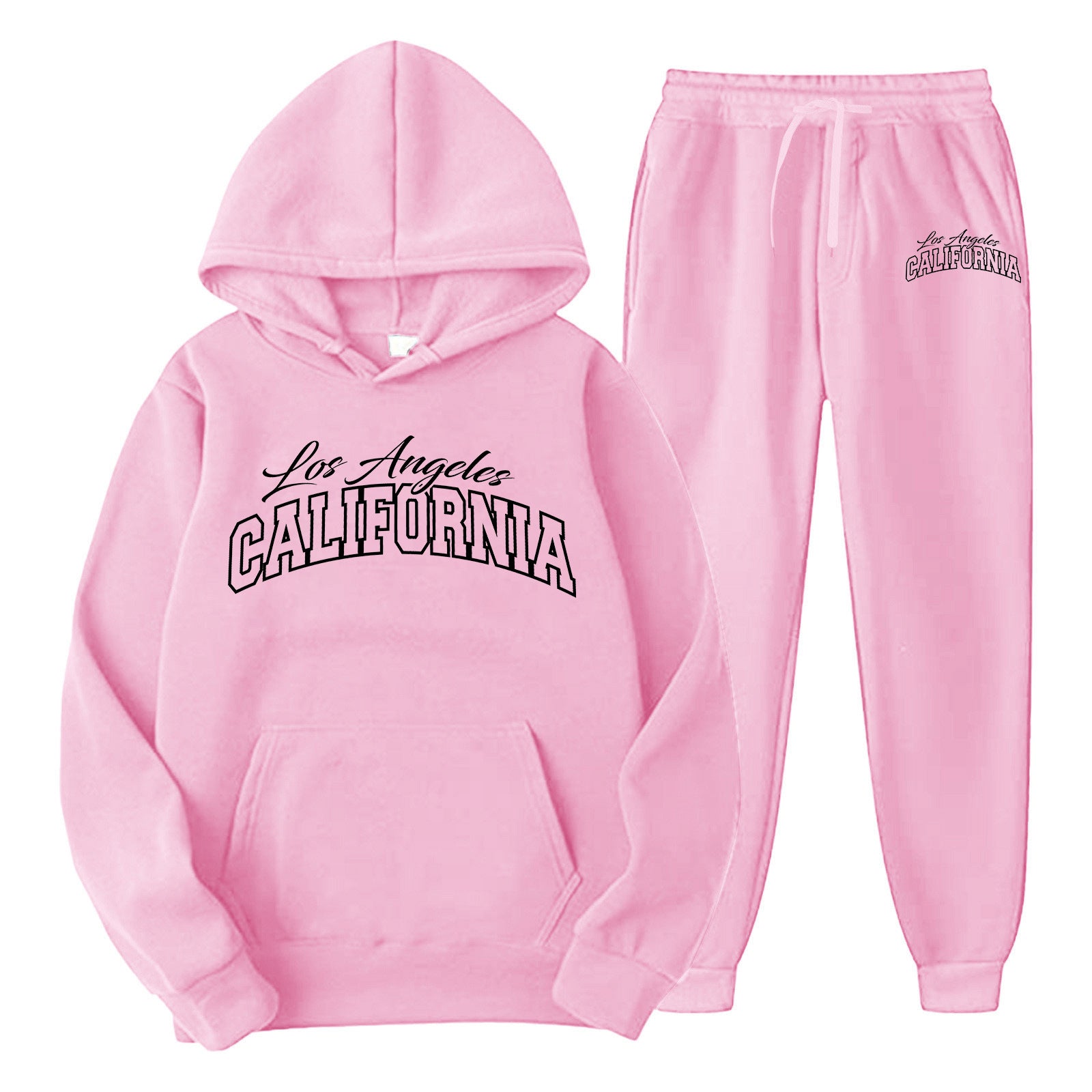 Set Felpa + Jogger Unisex | Cotone Misto, 14 Colori, S-XXXL