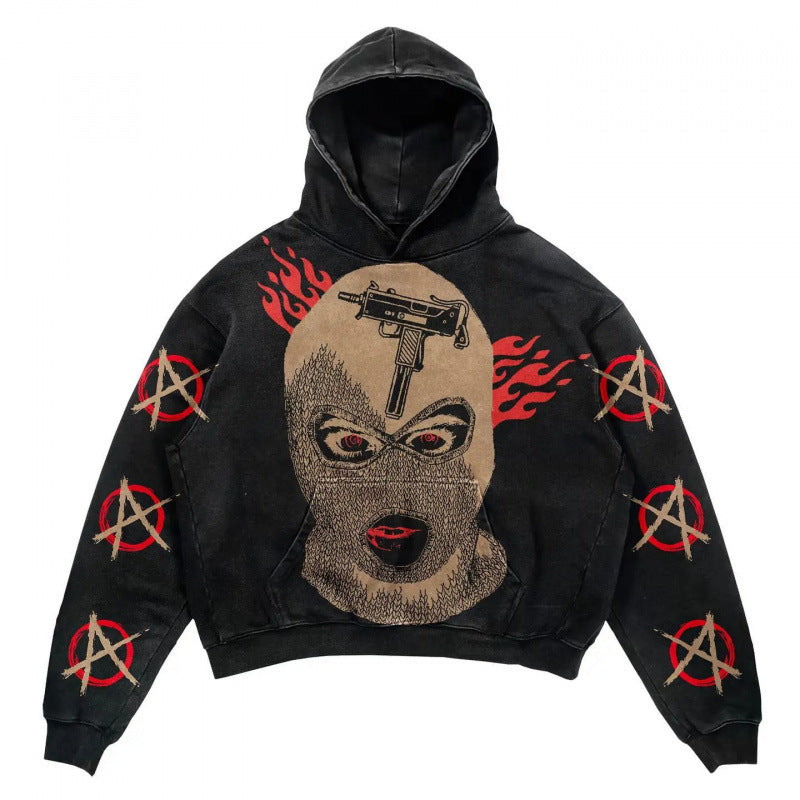 Street Fashion Brand Skull Pullover Sweat - originaledrip 36.00