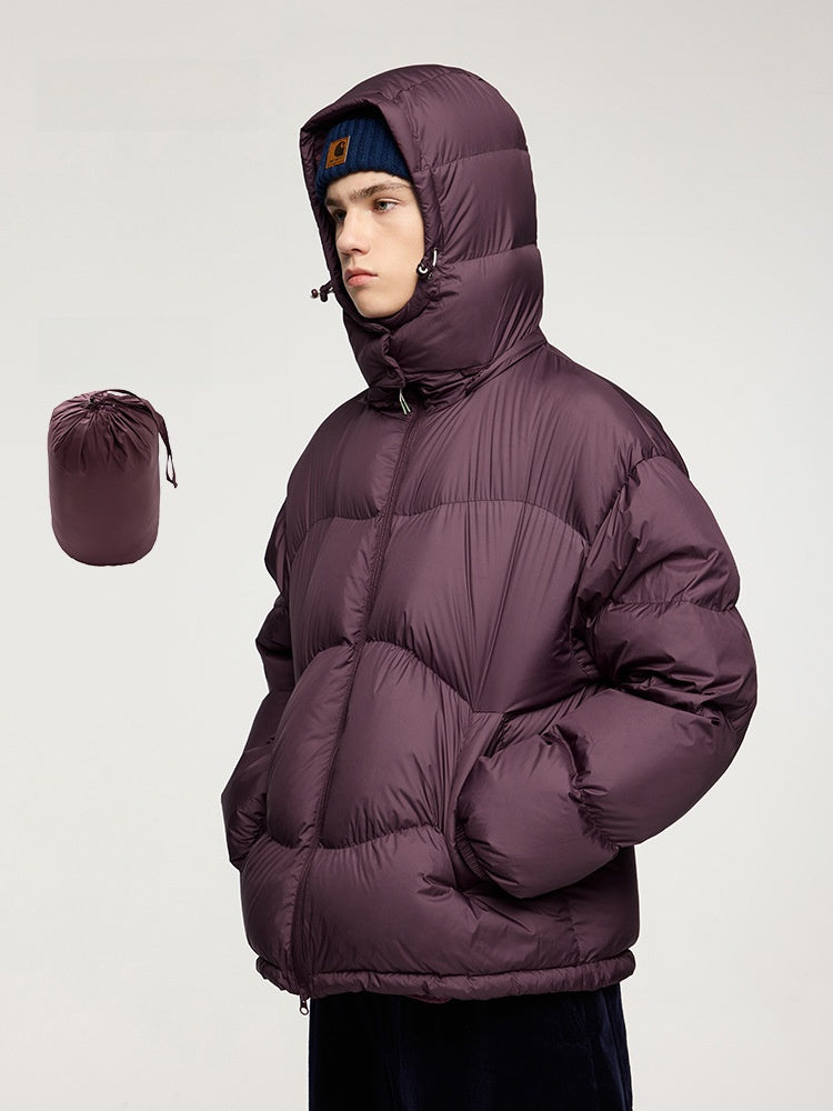 Giubbotto Imbottito in Piumino d’Oca – Streetwear Invernale Leggero e Caldo - originaledrip