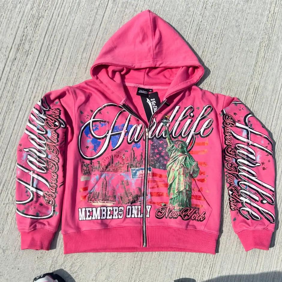 Felpa Streetwear con Stampa 3D e Cappuccio – Ispirazione Harajuku e Fit originaledrip