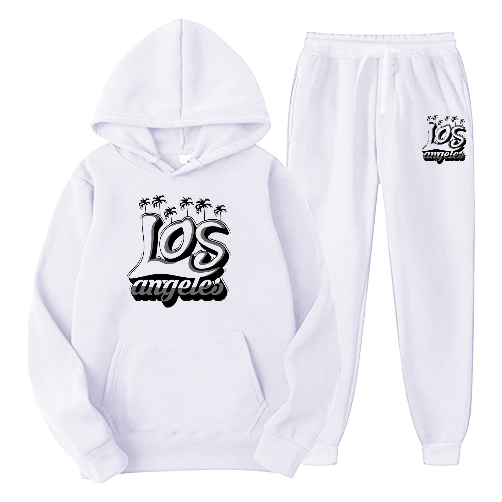 Set Felpa + Jogger Unisex | Cotone Misto, 14 Colori, S-XXXL