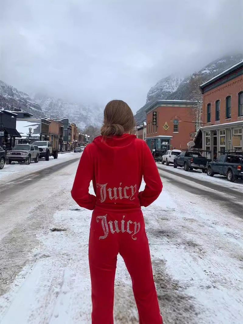 Completo in Velluto con Strass – Eleganza Casual per Look Urbani - originaledrip 38.00