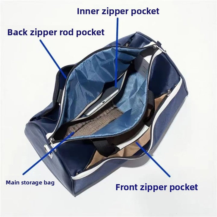 Foldable Travel Luggage Bag with Detachable Strap - originaledrip Foldable Travel Luggage Bag with Detachable Strap