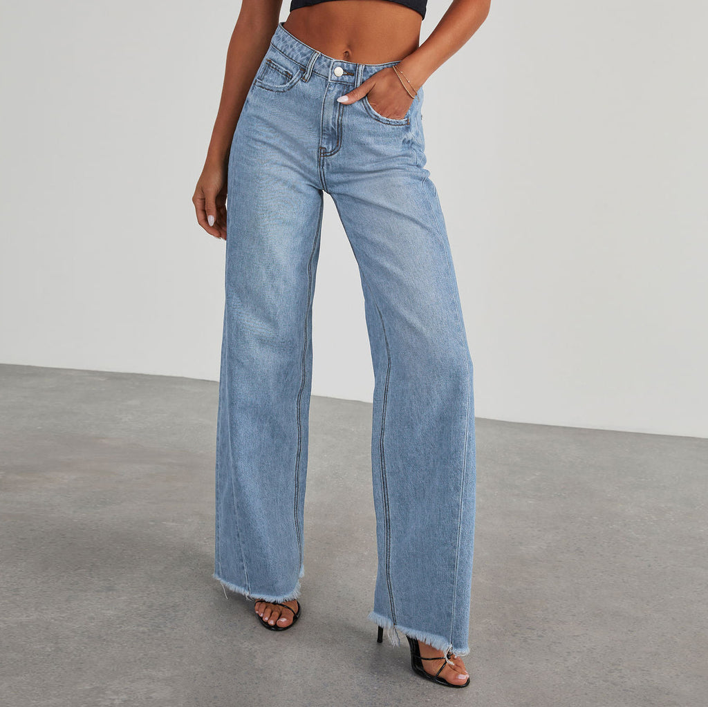 Womens Denim Trousers