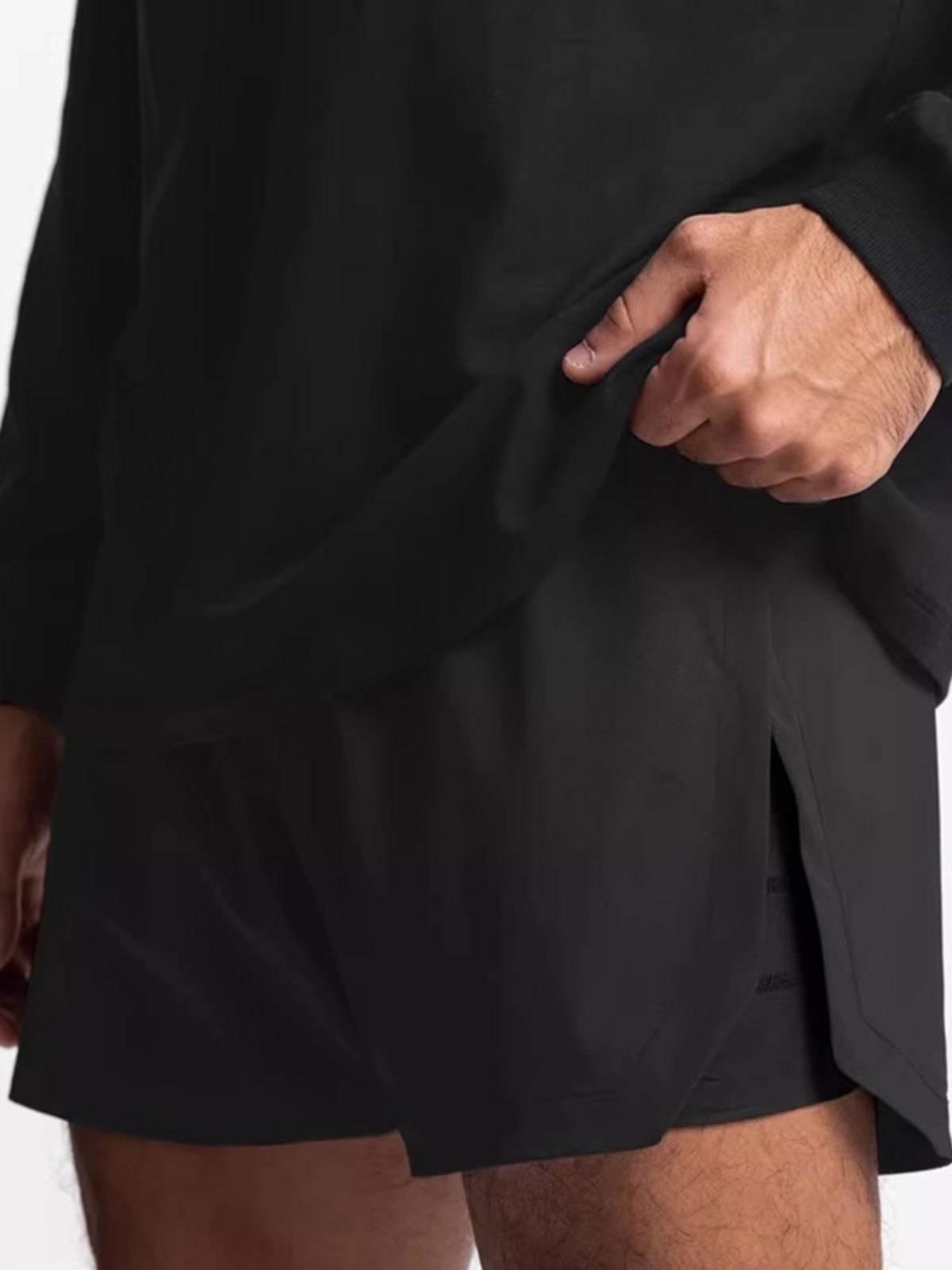 Pantaloncini a doppio strato con fodera