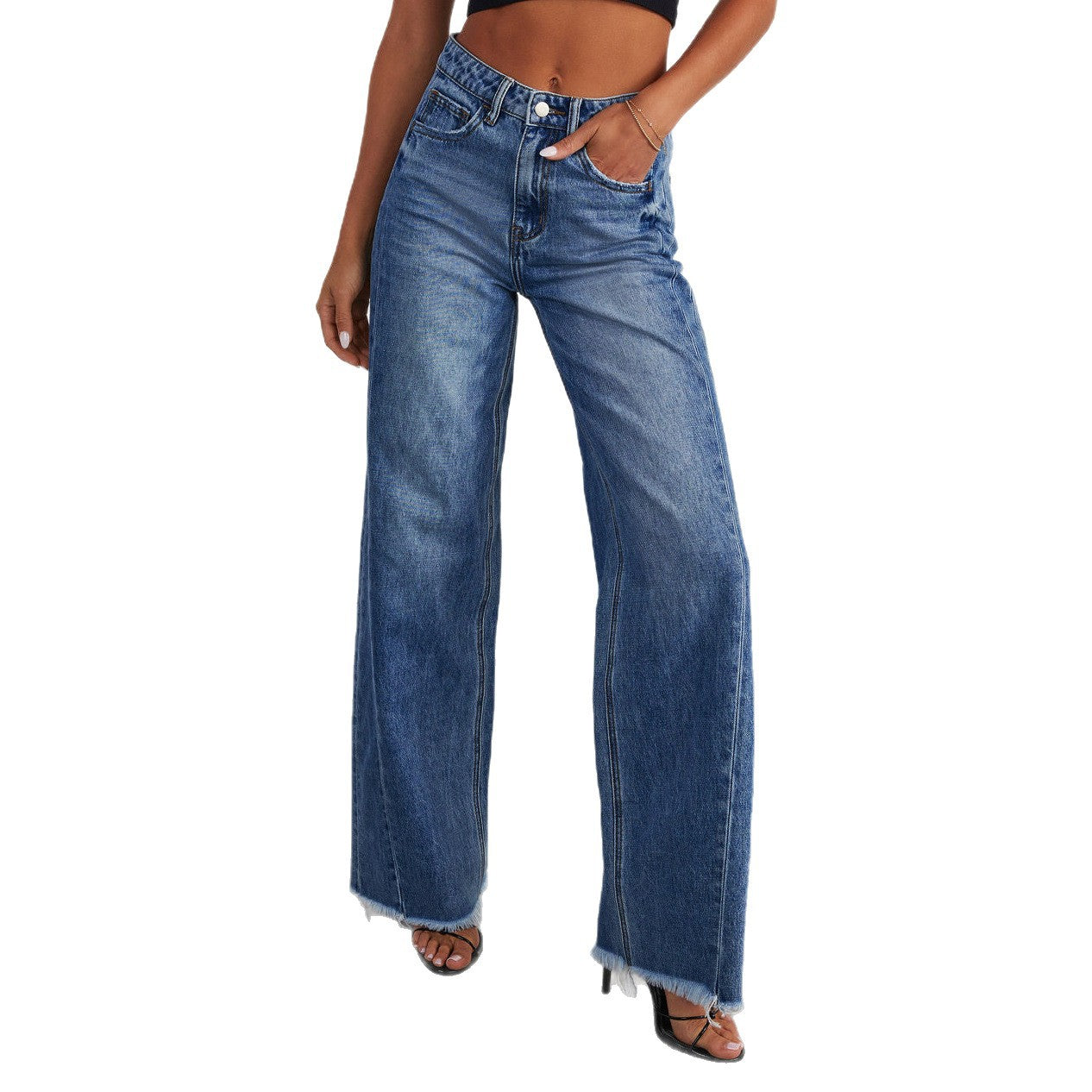 Womens Denim Trousers
