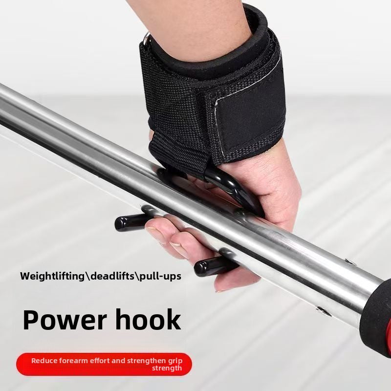Gancio di assistenza per il sollevamento pesi fitness