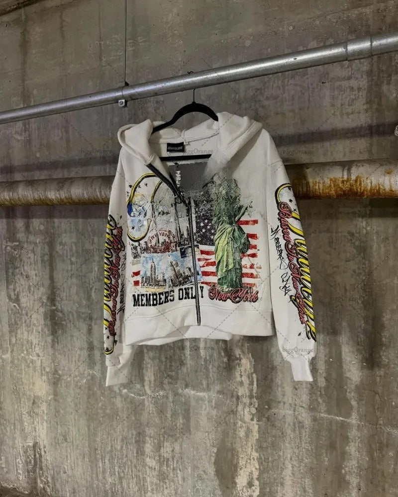 Felpa Streetwear con Stampa 3D e Cappuccio – Ispirazione Harajuku e Fit originaledrip