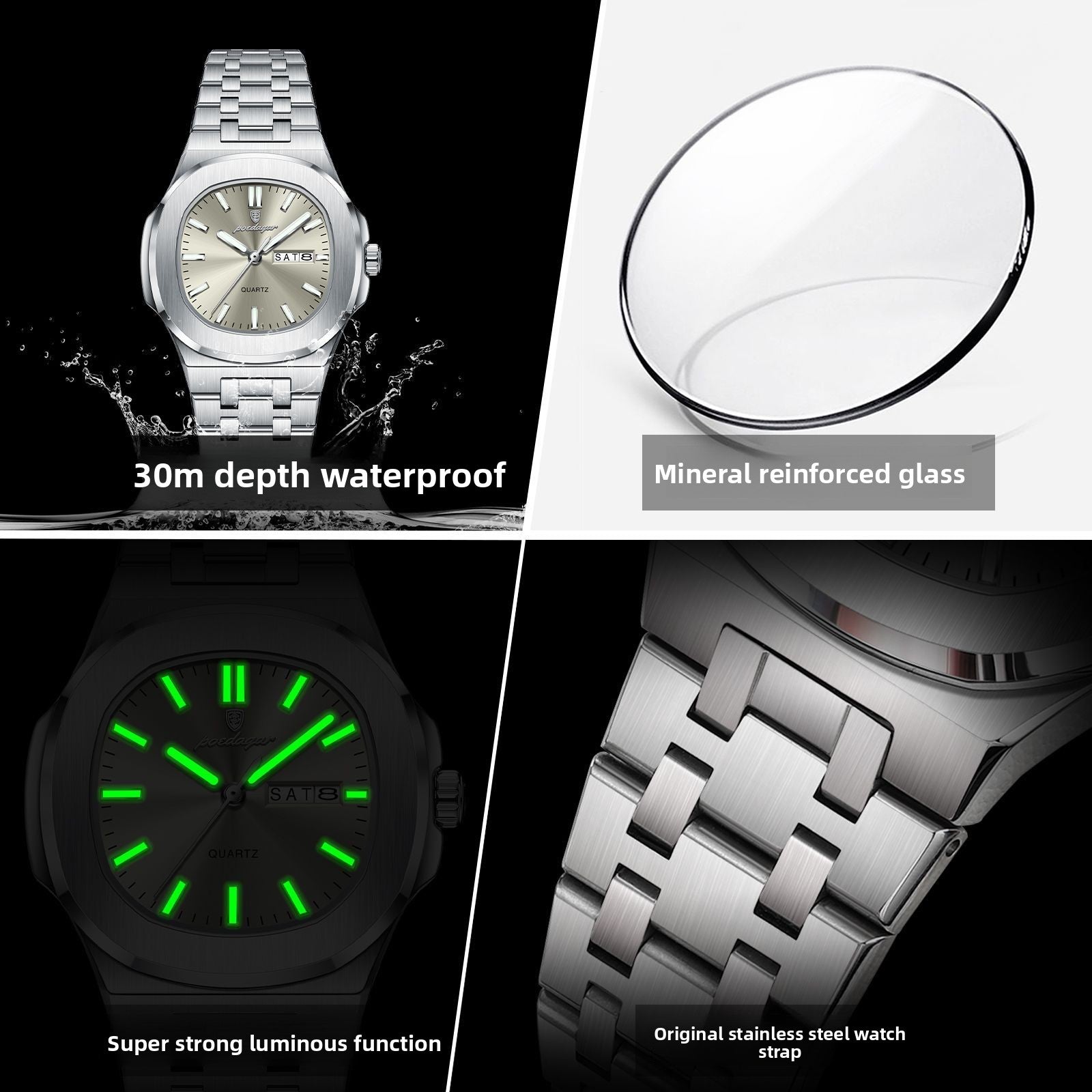 Quartz wrist watch - originaledrip 20.00