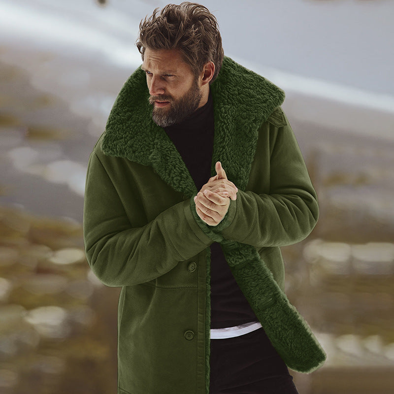 Cappotto di pelliccia rivestito