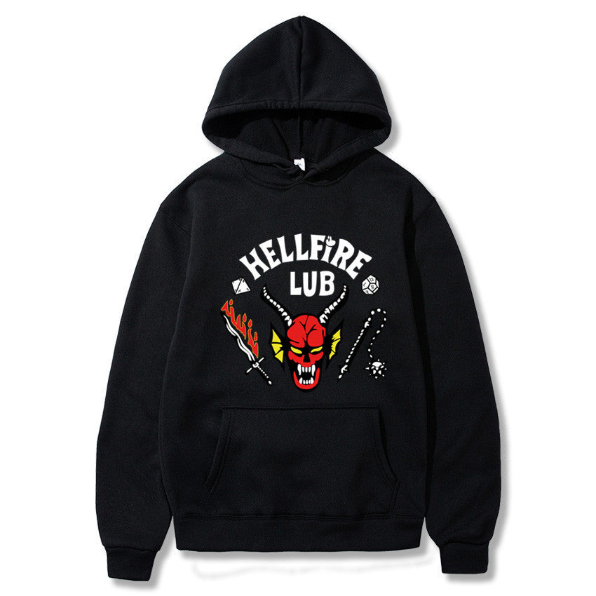 Felpa con cappuccio foderata in pile di Stranger Things