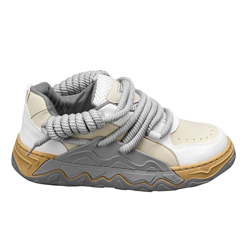 Fashionable platform loafers for men, casual style - originaledrip 38.00