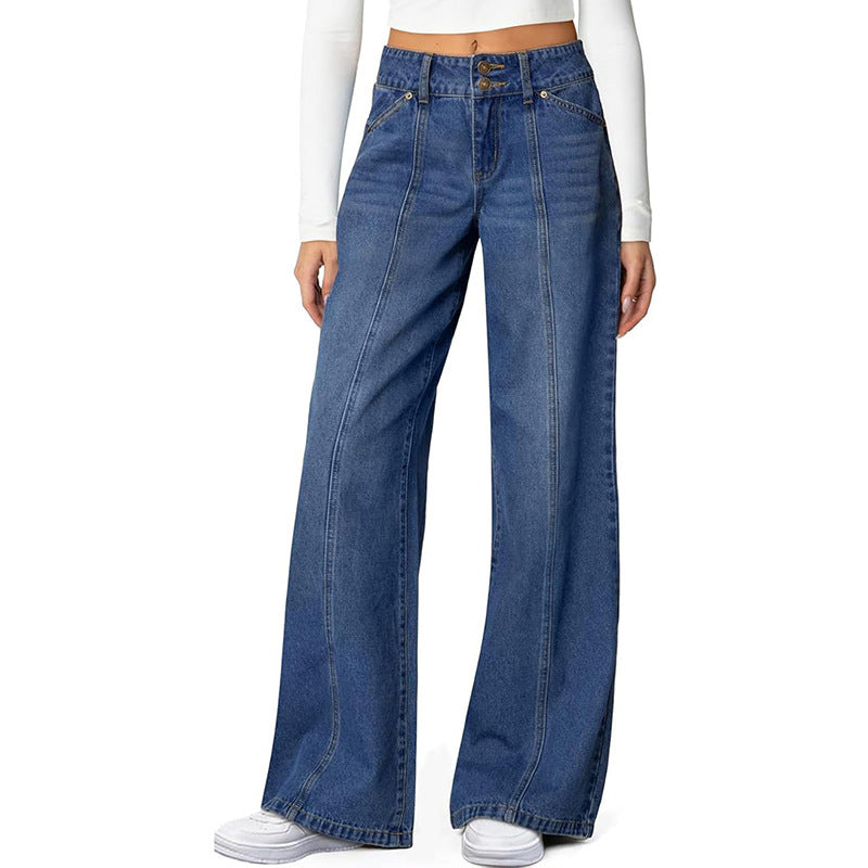 Womens Denim Trousers