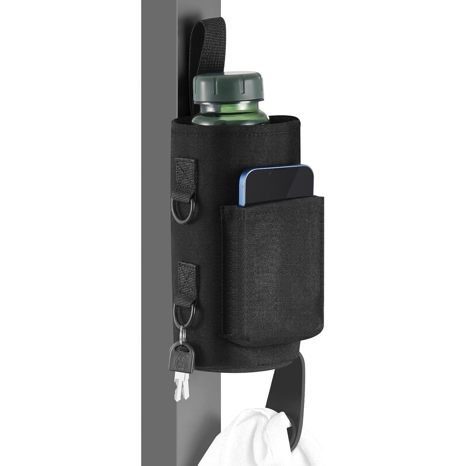 Borsa magnetica per bottiglia d'acqua fitness