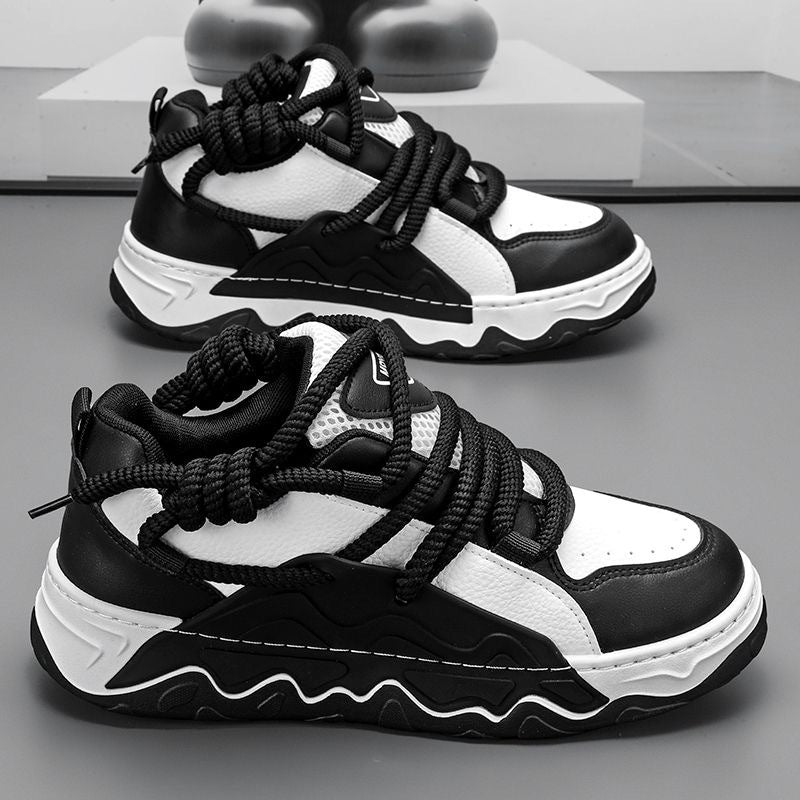 Fashionable platform loafers for men, casual style - originaledrip 38.00