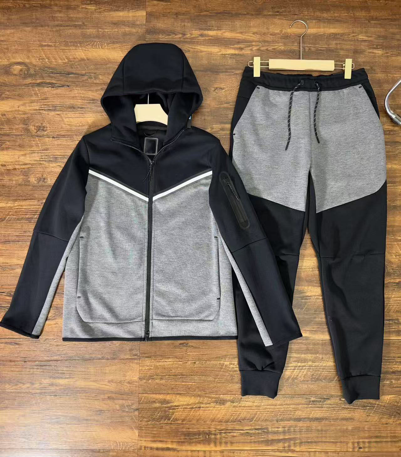 Men's Hooded Sports Tracksuit - originaledrip 55.00