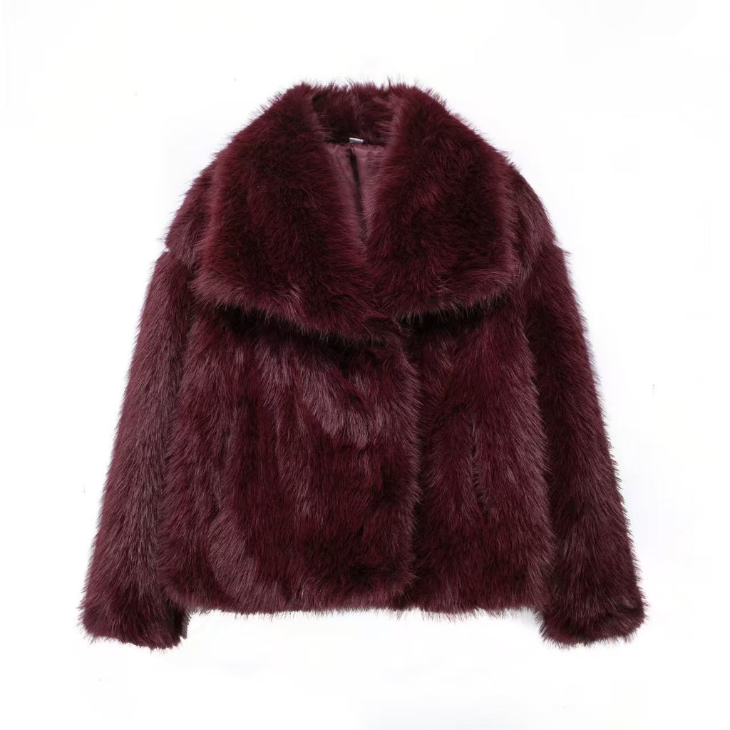 Cappotto di pelliccia da donna Womens Fur Coat