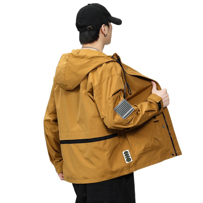 Hooded waterproof jacket - originaledrip 42.00