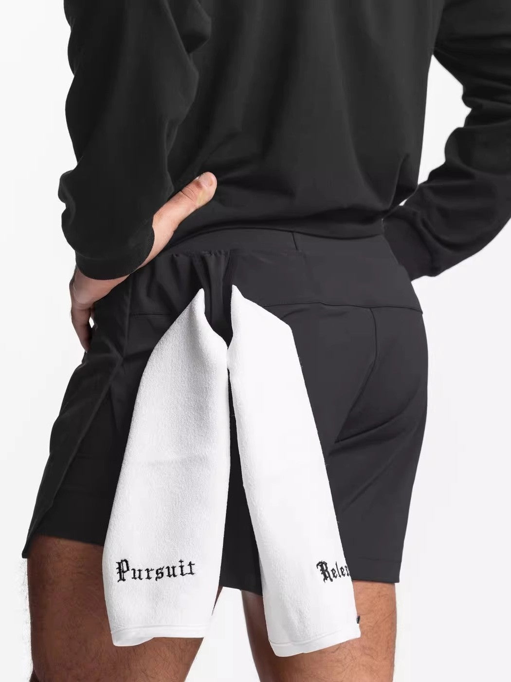 Pantaloncini a doppio strato con fodera