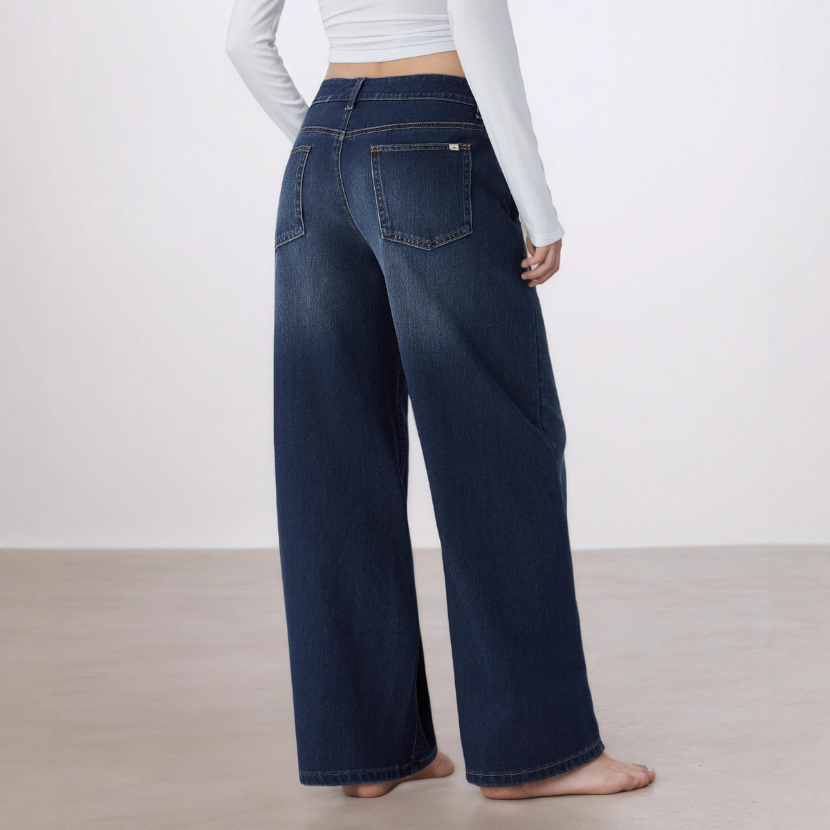 jeans a vita bassa