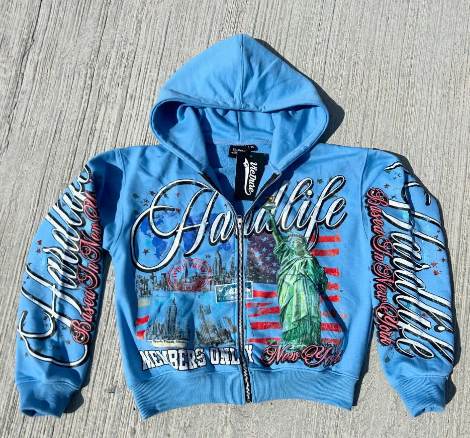 Felpa Streetwear con Stampa 3D e Cappuccio – Ispirazione Harajuku e Fit originaledrip