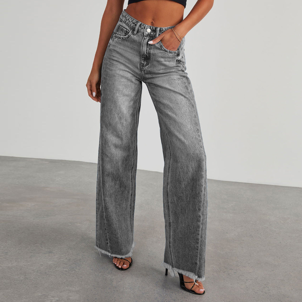 Womens Denim Trousers