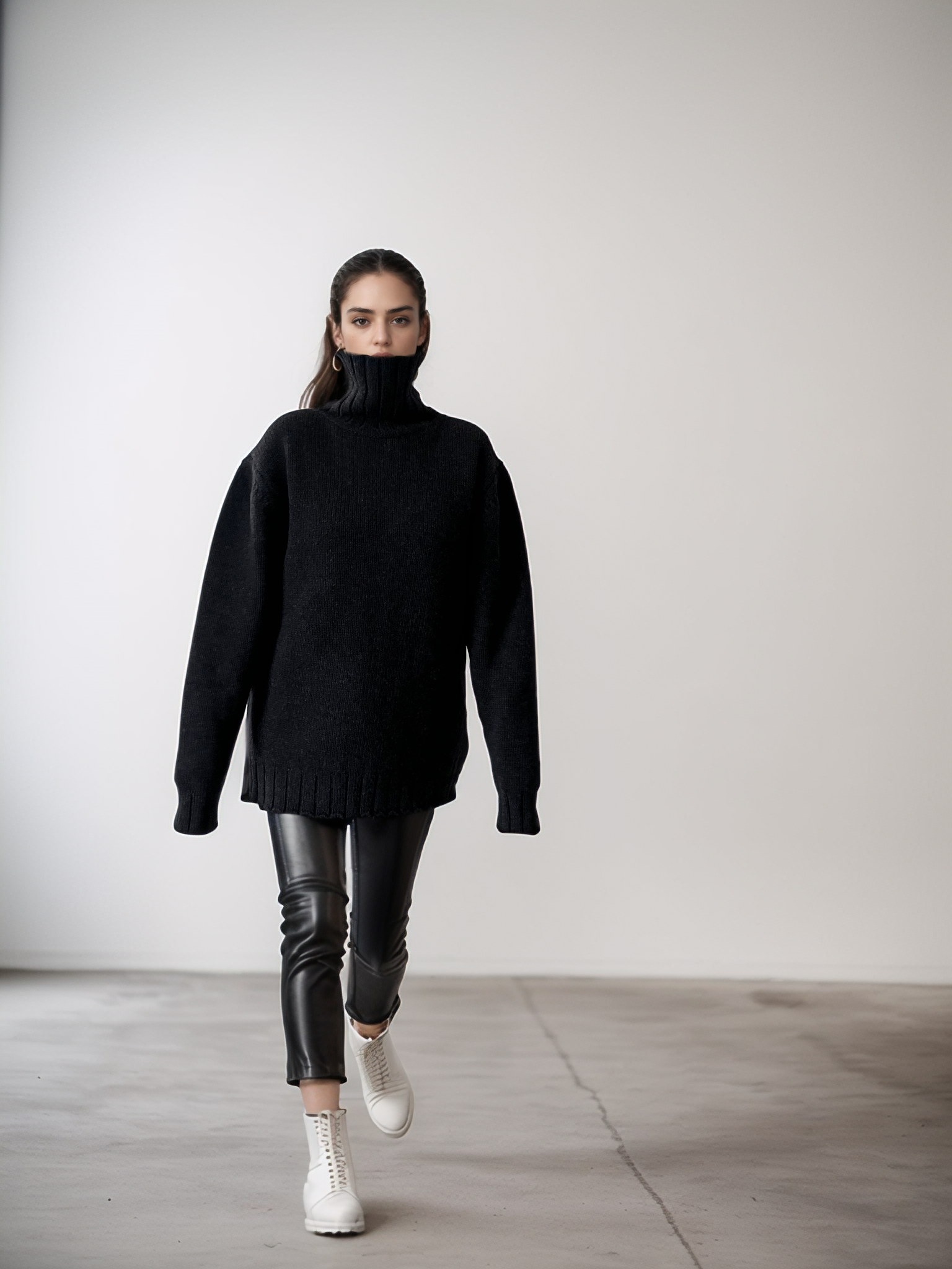 Dolcevita Oversize in Lana - Lola