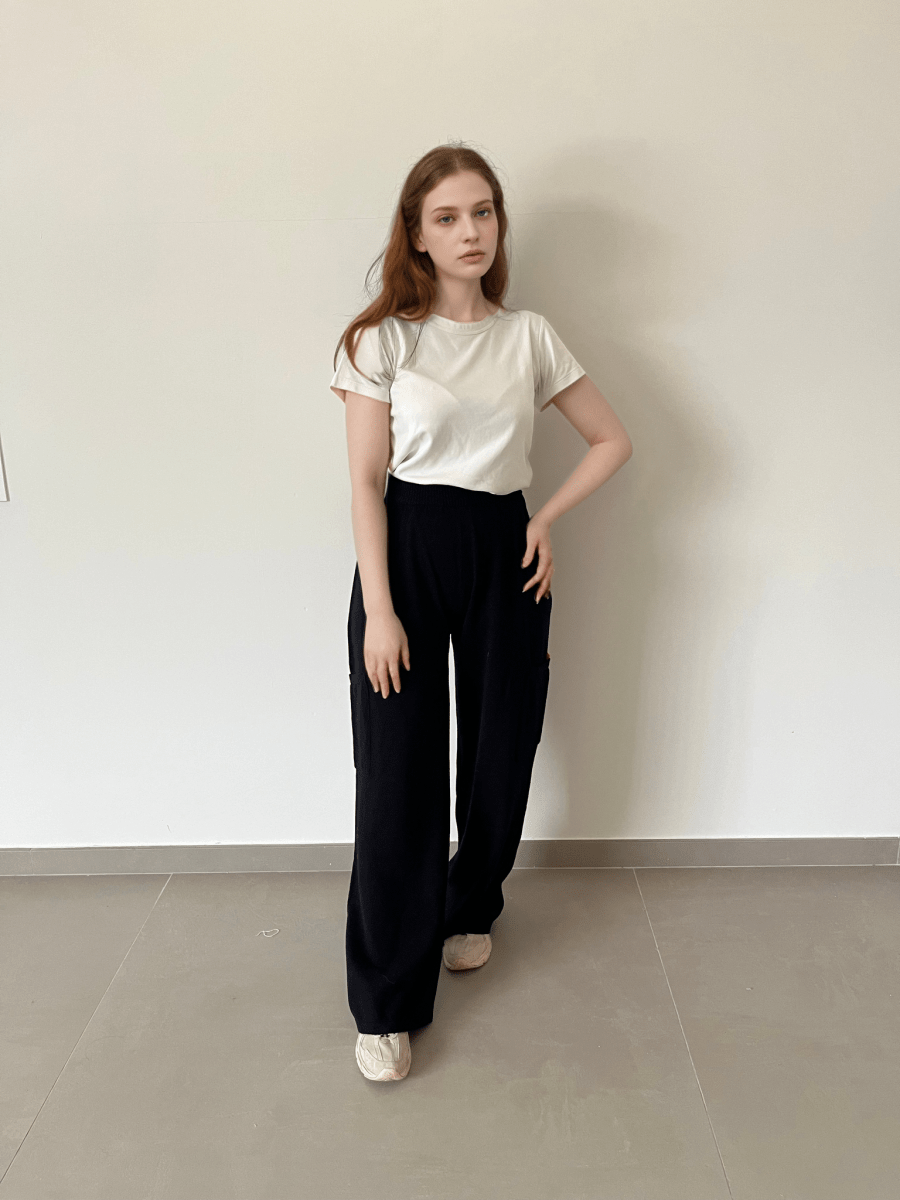 Pantalone in maglia in Lana - Marilu'-3