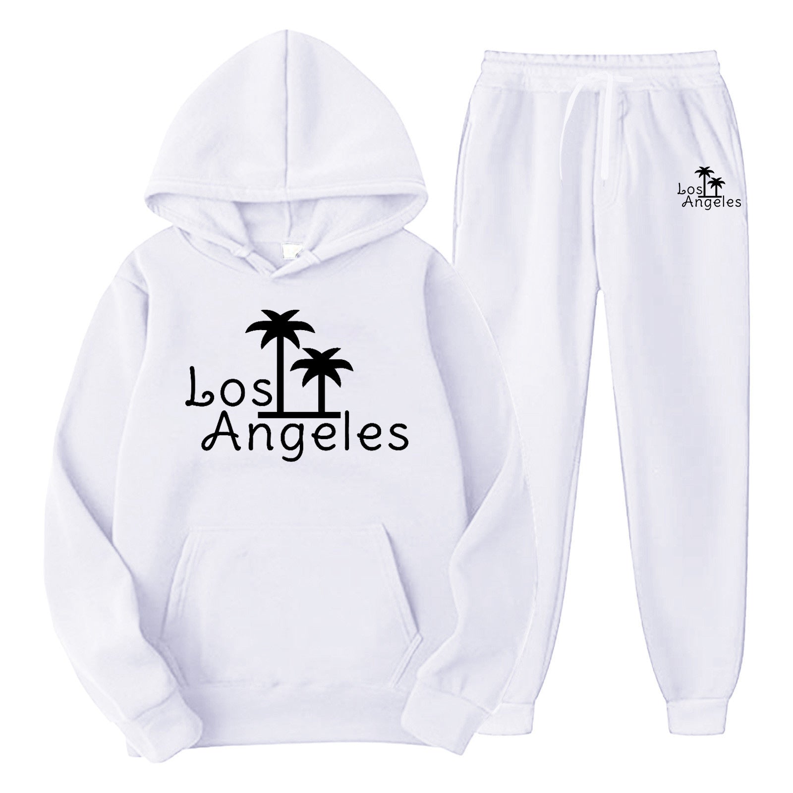 Set Felpa + Jogger Unisex | Cotone Misto, 14 Colori, S-XXXL