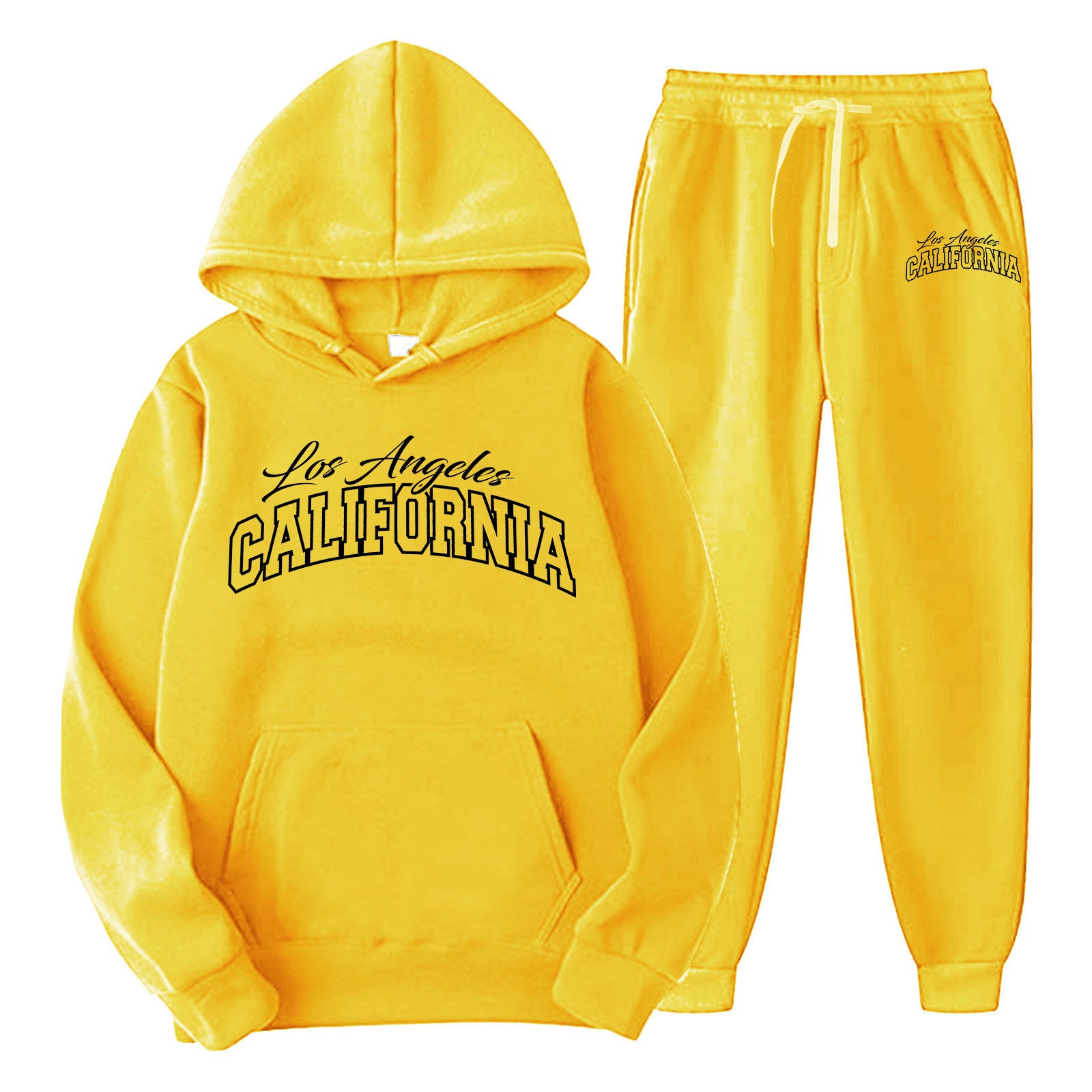 Set Felpa + Jogger Unisex | Cotone Misto, 14 Colori, S-XXXL