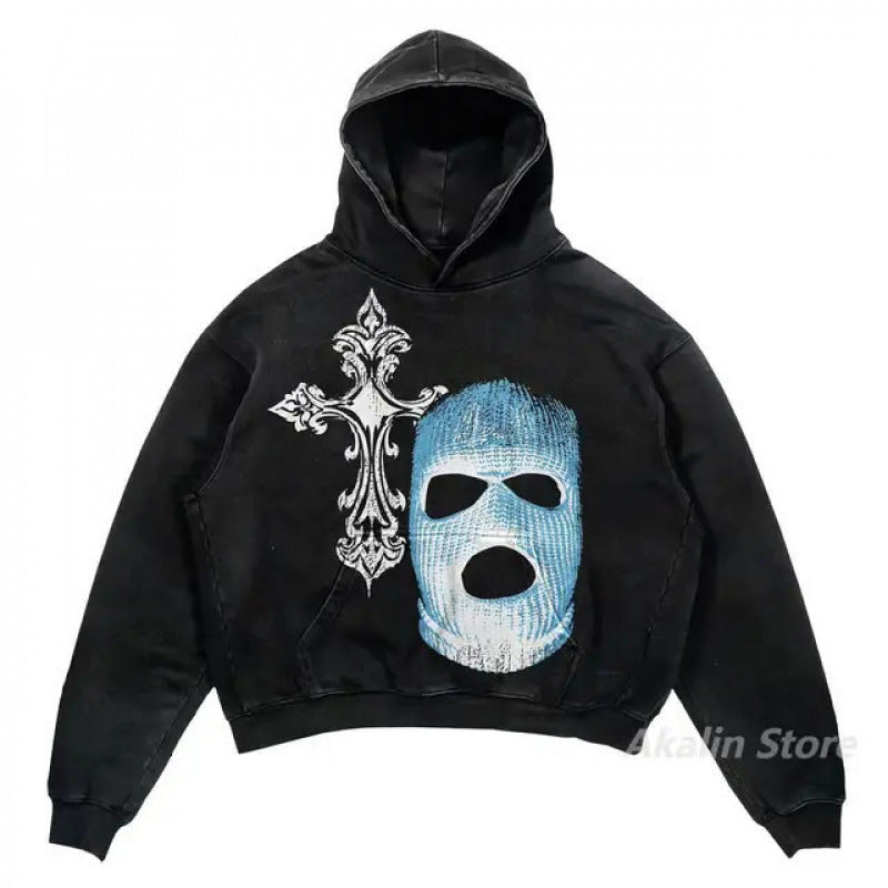Street Fashion Brand Skull Pullover Sweat - originaledrip 36.00