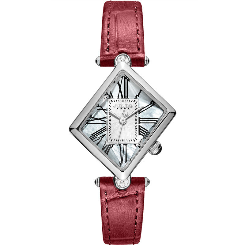 Orologio Vintage Milano Drip Originale Lux – Quadrante Quadrato, Cinturino in Pelle, Stile Senza Tempo - originaledrip