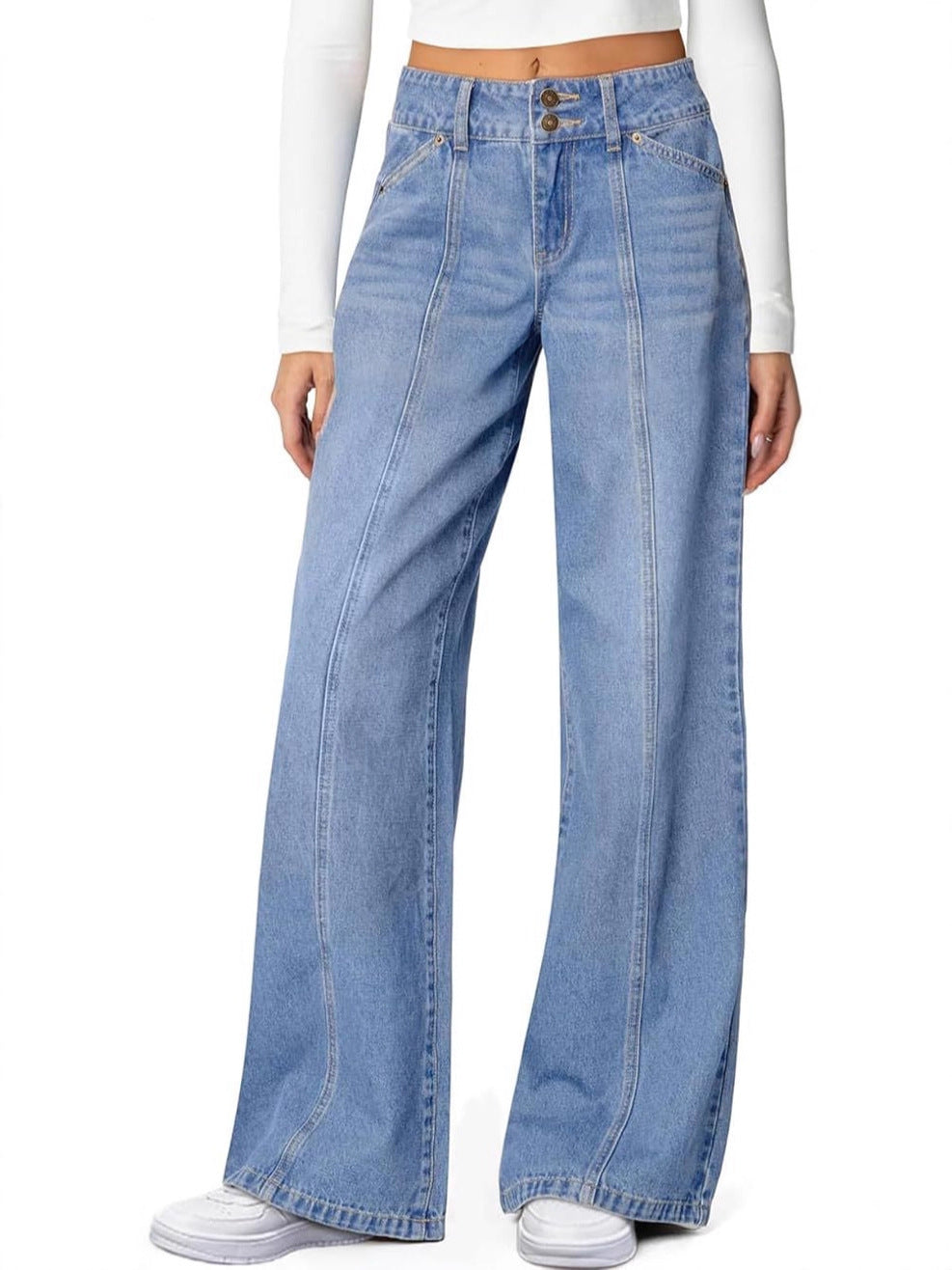 Womens Denim Trousers