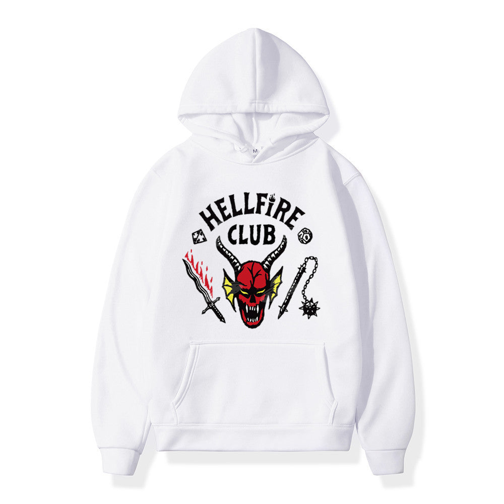 Felpa con cappuccio foderata in pile di Stranger Things