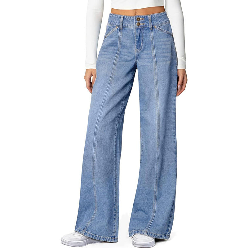 Womens Denim Trousers