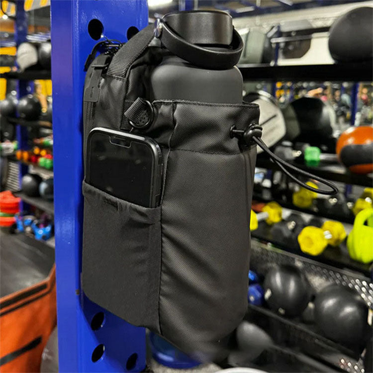 Borsa magnetica per bottiglia d'acqua fitness