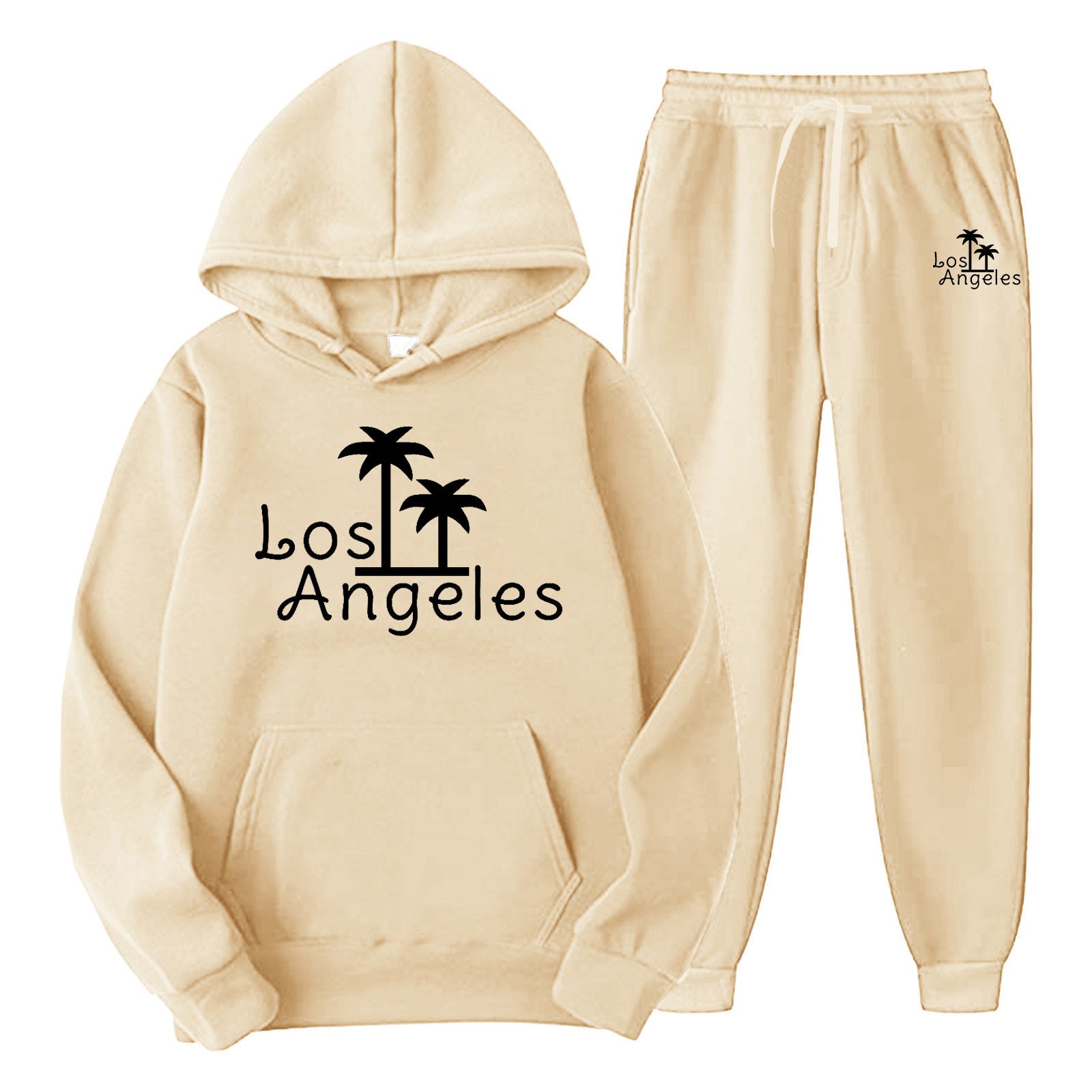 Set Felpa + Jogger Unisex | Cotone Misto, 14 Colori, S-XXXL