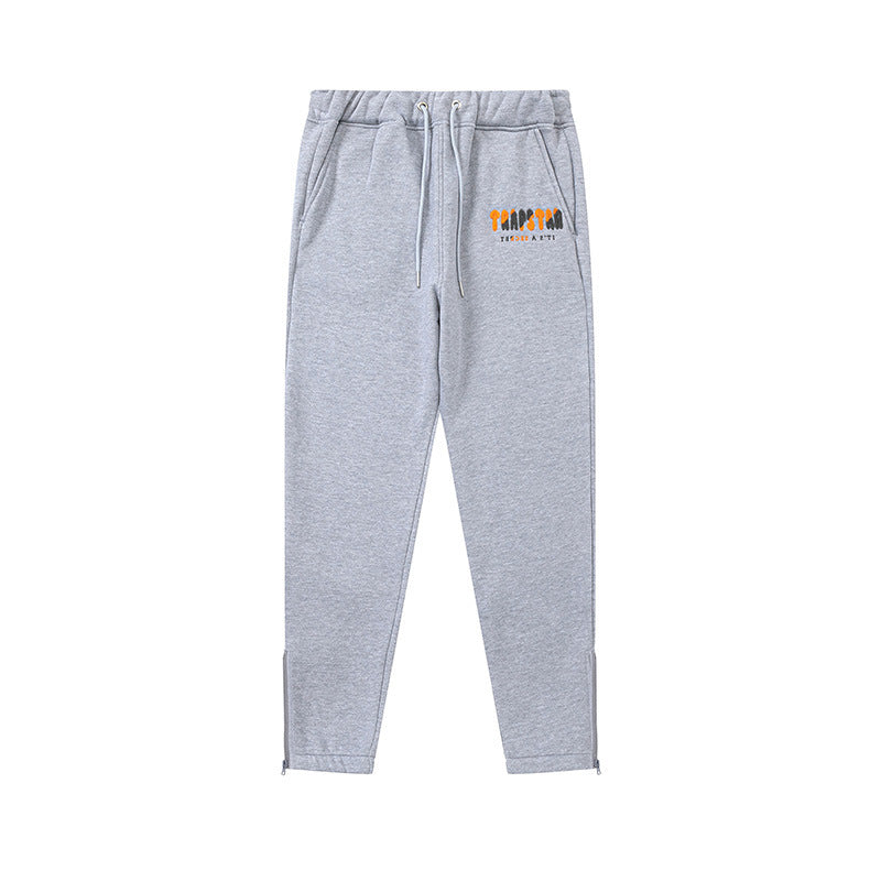 Set Felpa e Pantaloni Unisex con Ricamo – Cotone Spesso Foderato in Pile per l’Inverno - originaledrip 36.00