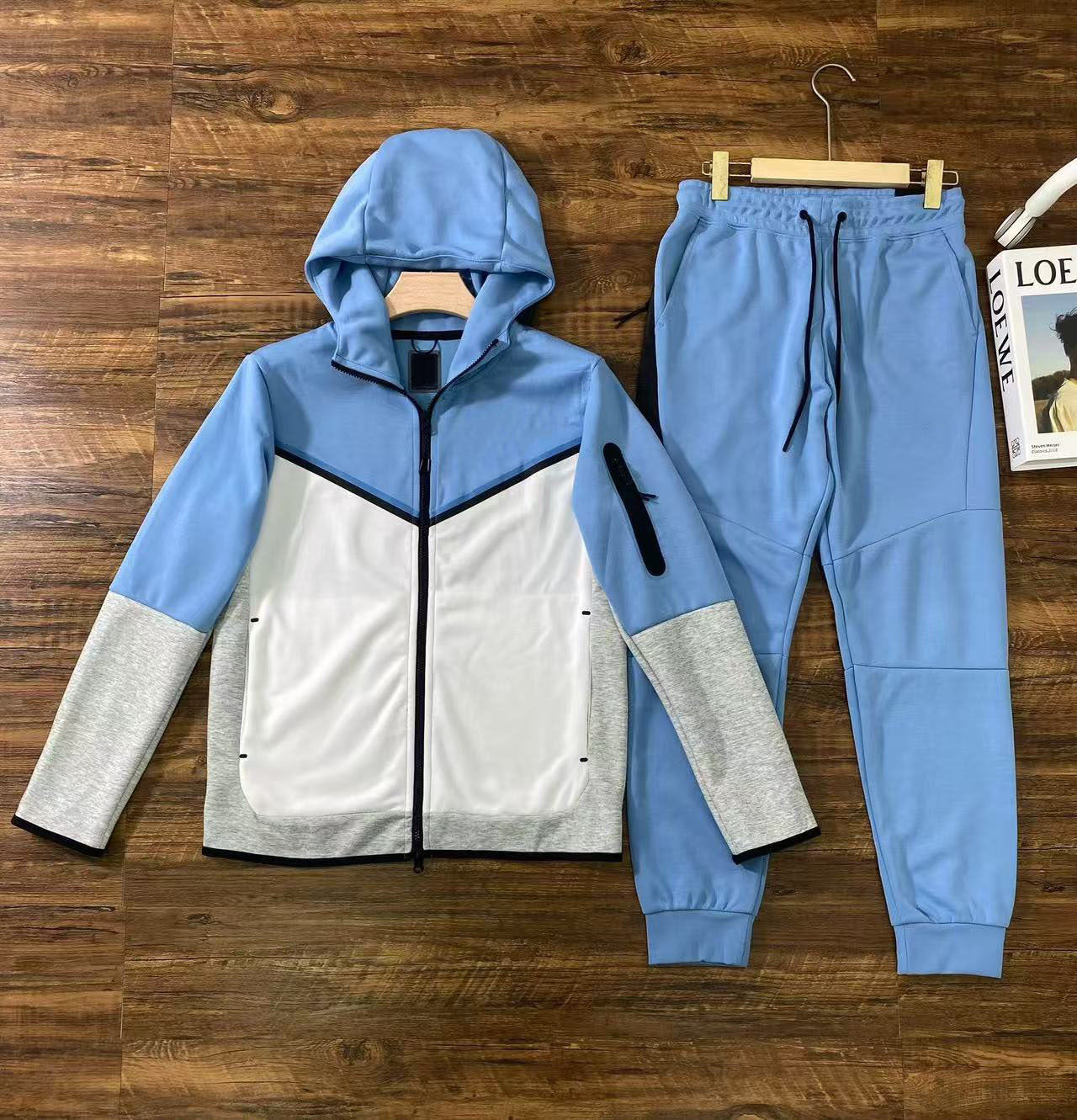 Men's Hooded Sports Tracksuit - originaledrip 55.00