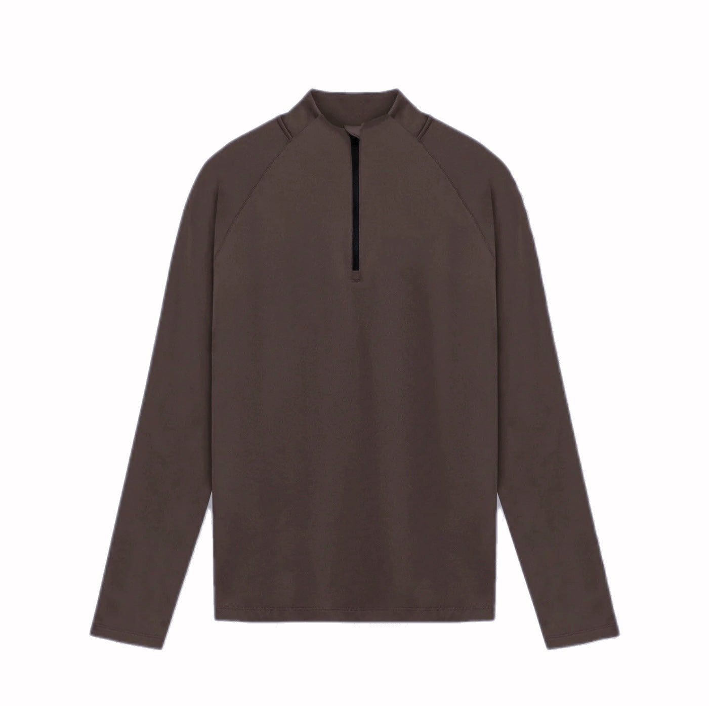 Felpa Sportiva Mezza Zip Uomo | Velluto Caldo e Morbido