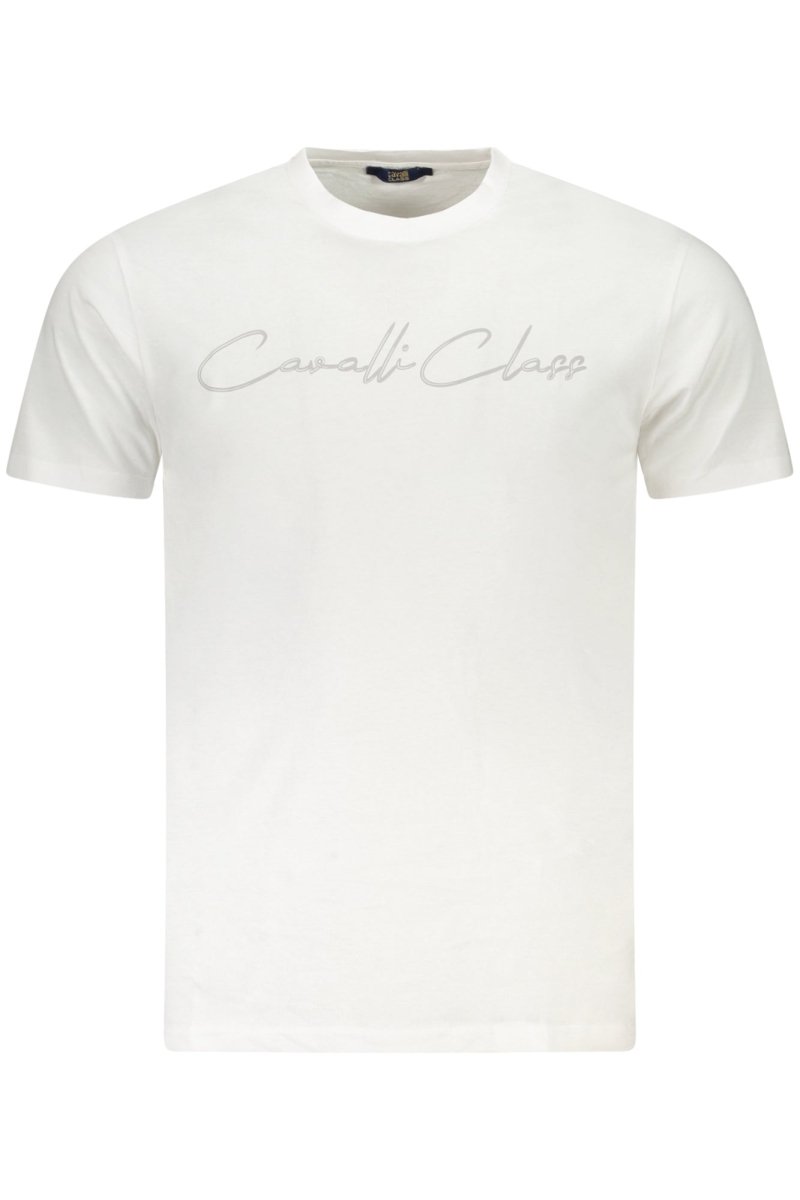 CAVALLI CLASS SHORT SLEEVE T-SHIRT MEN WHITE