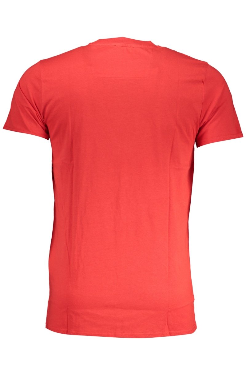 CAVALLI CLASS MEN'S SHORT SLEEVE T-SHIRT RED-1