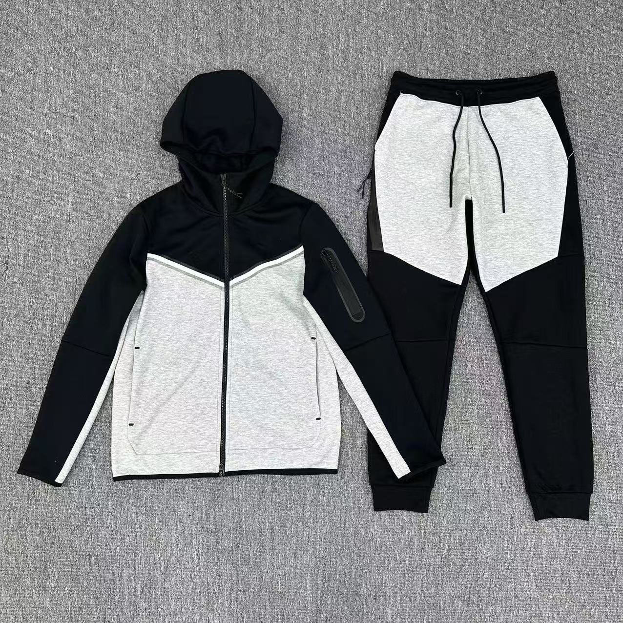 Men's Hooded Sports Tracksuit - originaledrip 55.00