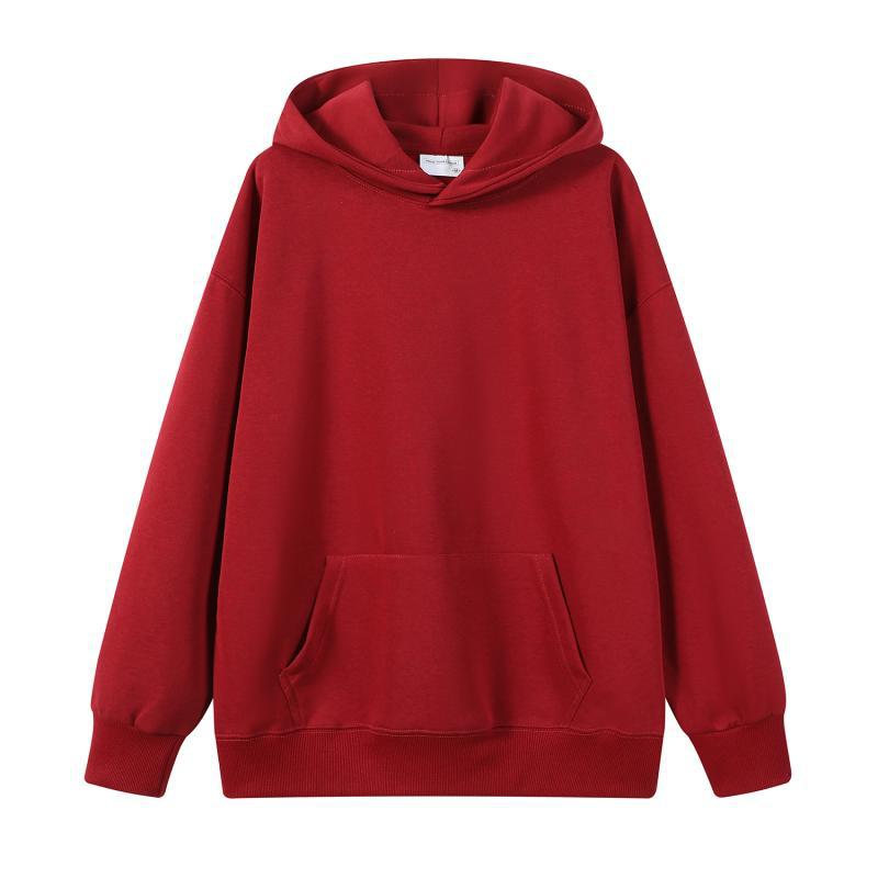 Fleece-Lined Hooded Sweatshirt - originaledrip 28.00
